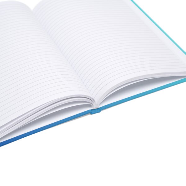 Motivational Daily Journal - Hardcover Journal (A5) - Aligned & Thriving, Blue, Comfortable - Image 6